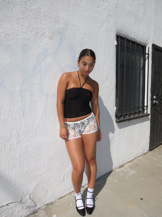 The Bella Top in Black