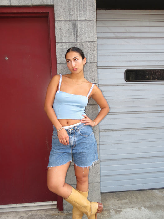 Ellie Top In Blue