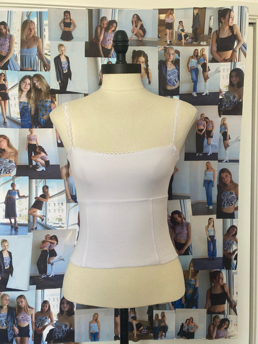The Ellie Top in White
