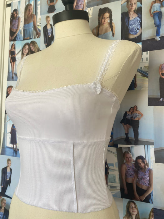 The Ellie Top in White